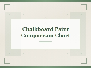 Best Chalkboard Paint Comparison Chart: Top Brands Reviewed and Ranked